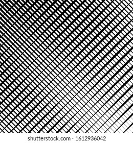 Skew, diagonal, oblique lines grid, mesh.Cellular, interlace background. Interlock, intersect traverse fractal lines.Dynamic bisect stripes abstract geometric pattern.Grating, trellis, lattice texture