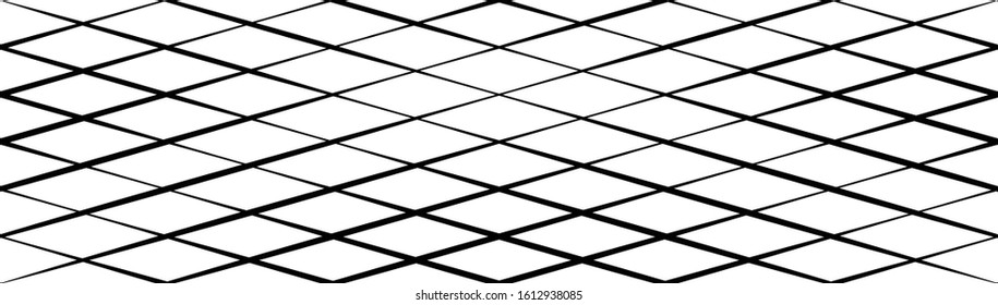 Skew, diagonal, oblique lines grid, mesh.Cellular, interlace background. Interlock, intersect traverse fractal lines.Dynamic bisect stripes abstract geometric pattern.Grating, trellis, lattice texture