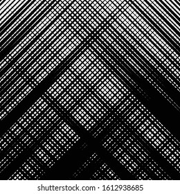 Skew, diagonal, oblique lines grid, mesh.Cellular, interlace background. Interlock, intersect traverse fractal lines.Dynamic bisect stripes abstract geometric pattern.Grating, trellis, lattice texture