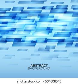 Skewed Blue Line Abstract Background