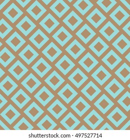 skewed seamless vintage geometric pattern of squares.
