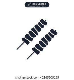 skewer icon symbol template for graphic and web design collection logo vector illustration