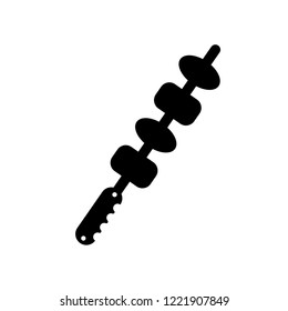 Skewer icon. Trendy Skewer logo concept on white background from Hotel and Restaurant collection. Suitable for use on web apps, mobile apps and print media.