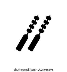 skewer icon vector for your design element
