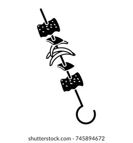 skewer of meats icon