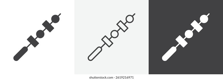 Conjunto de iconos de vector de Web de pincho