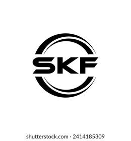 SKF Letter Logo Design, Inspiration for a Unique Identity. Modern Elegance and Creative Design. Watermark Your Success with the Striking this Logo.