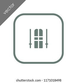 ski accessories icon