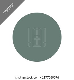 ski accessories icon