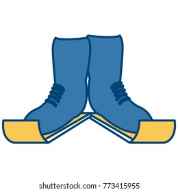 Ski boots sport equipment