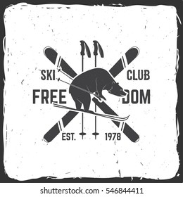 Set Skiing Equipment Silhouette Icons Set Stock Vector (Royalty Free ...