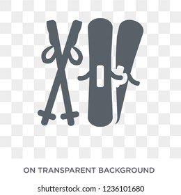 Ski Equiptment icon. Ski Equiptment design concept from Winter collection. Simple element vector illustration on transparent background.