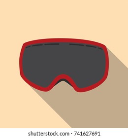 Ski glasses icon, vector illustration design. Winter collection.