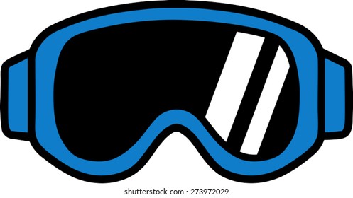 Ski Goggle Pictogram