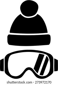 Ski Goggles with Hat
