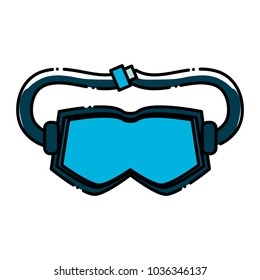 ski goggles icon