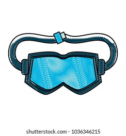 ski goggles icon