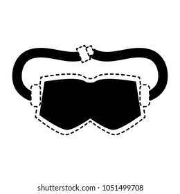 ski goggles icon