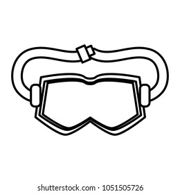 ski goggles icon