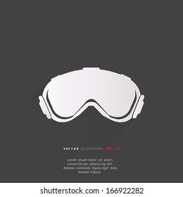  ski goggles icon