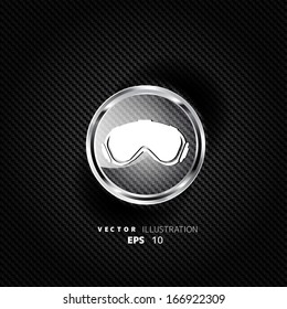  ski goggles icon