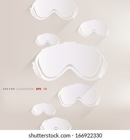  ski goggles icon