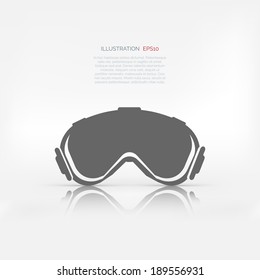 ski goggles icon