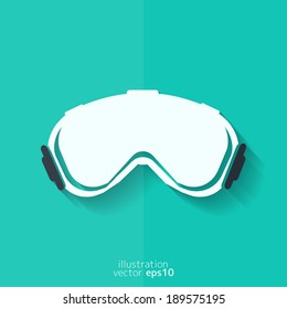 ski goggles icon