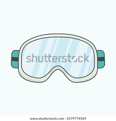 ski goggles icon Winter icon set illustration elements