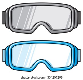 ski goggles (winter sport glasses)