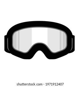 ski google eye protector vector design