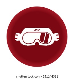 Ski googles icon