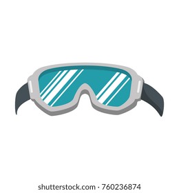 ski googles isolated icon