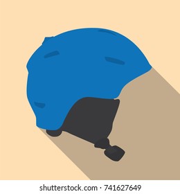 Ski helmet icon, vector illustration design. Winter collection.