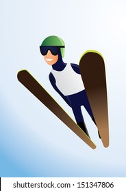 Ski jumper
