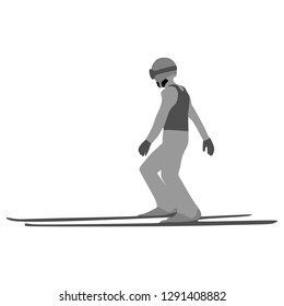 SKI JUMPING , vector