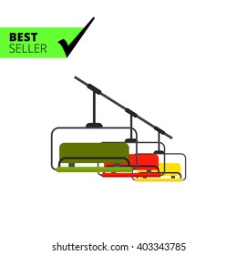 Ski Lift Icon