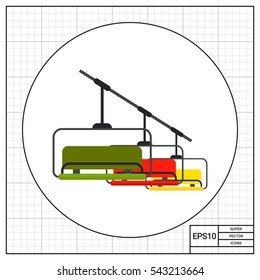 Ski Lift Icon