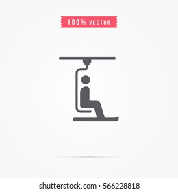 ski lift icon