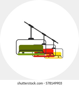 Ski Lift Icon