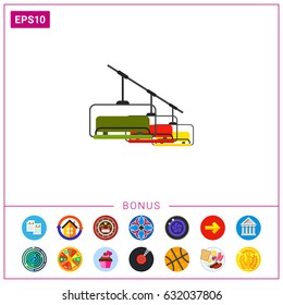 Ski Lift Icon