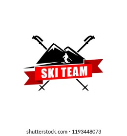 Ski Logo Design