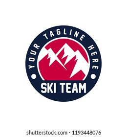 Ski Logo Design