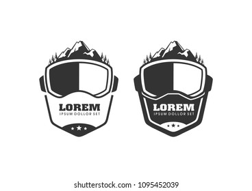 Ski Logo Design Awesome