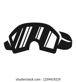 Ski mask icon. Simple illustration of ski mask vector icon for web design isolated on white background