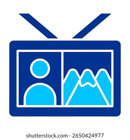 Coleção de Ícones de Vetor Simples Ski Pass