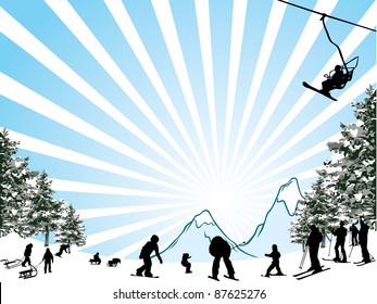 Ski resort