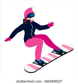 Ski, skate, hockey, snowboarding and sledding icons. Skiing. Jumping skier. Extreme winter sports.