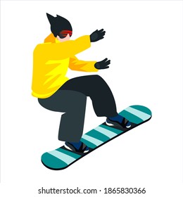 Ski, skate, hockey, snowboarding and sledding icons. Skiing. Jumping skier. Extreme winter sports.