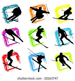 ski vector